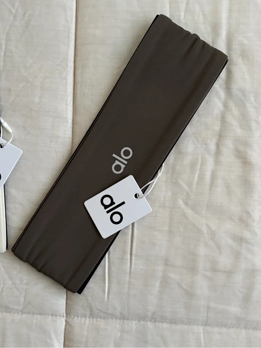 ALO Yoga Men’s Headband — Charcoal Gray